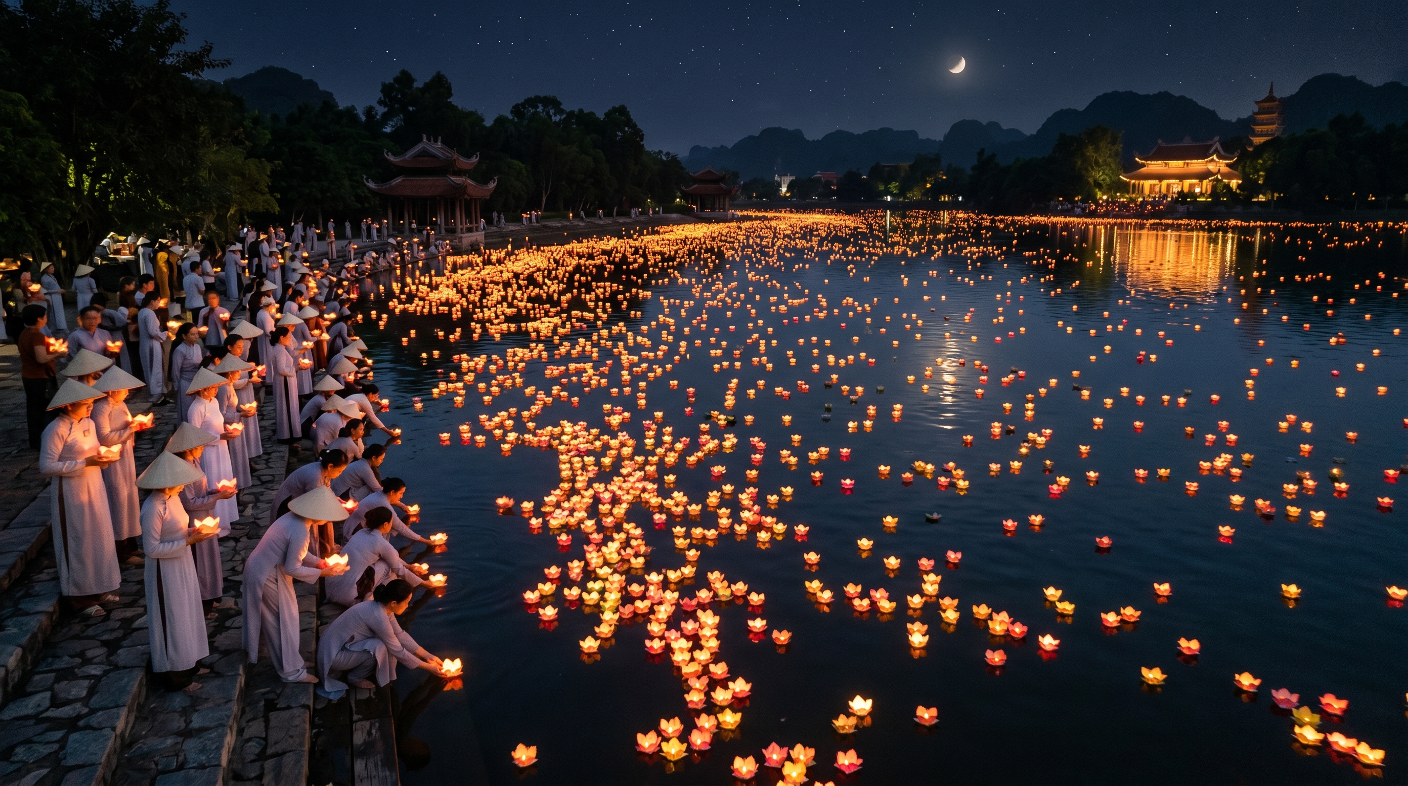 Hoa đăng phật tử